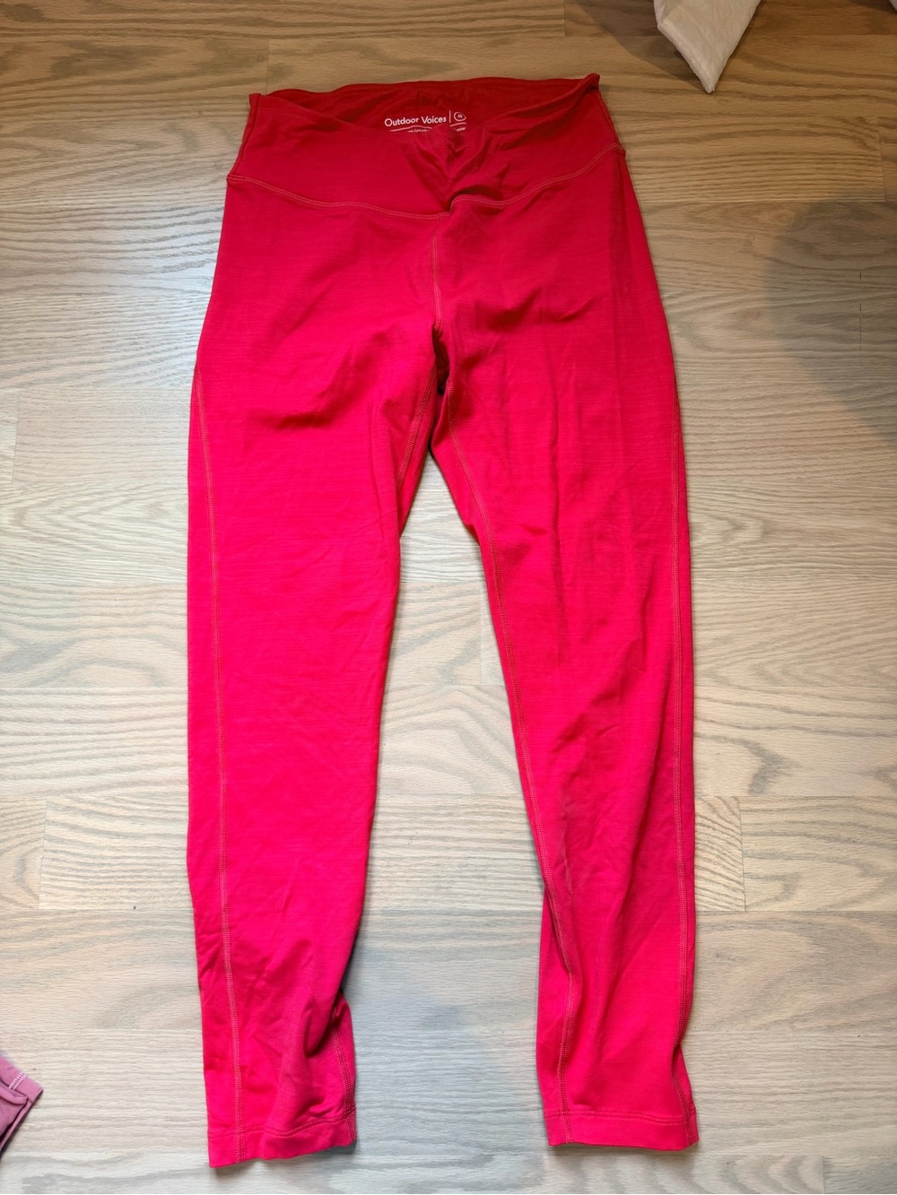Outdoor Voices Women’s Red Active Leggings